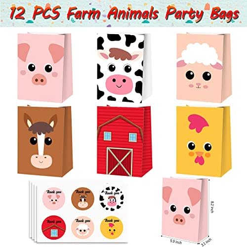 Farm Animals Party Favors Set 84PCS Kids Birthday Gifts