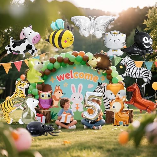 4 Pack Cute Honeybee Balloons Birthday Party Decorations