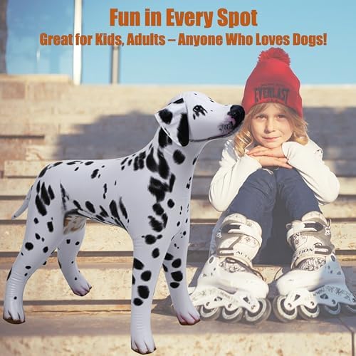 Jet Creations 39 Inch Inflatable Dalmatian Decor