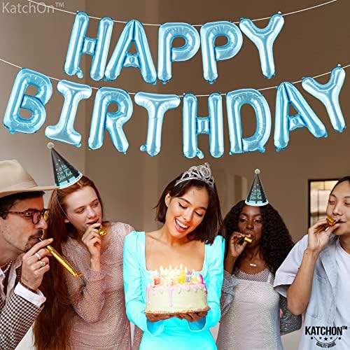 KatchOn Light Blue 1 Balloon - Pack of 3