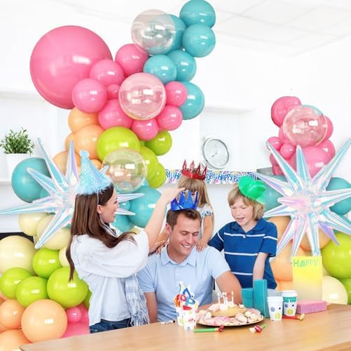 HILAVO Summer Tropical Balloon Garland Kit