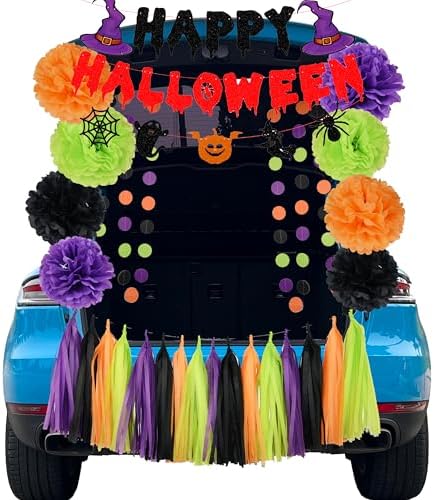 PartyGarden Halloween Decor Kit for SUV and Parties