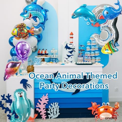 Sea Animal Balloons for Under the Sea Party Decorations