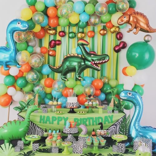 Cudory Dinosaur Balloons 50 Pcs Party Decor