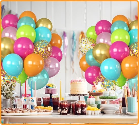Tropical Balloons 50 Pcs 12 Inch Party Decoration Set