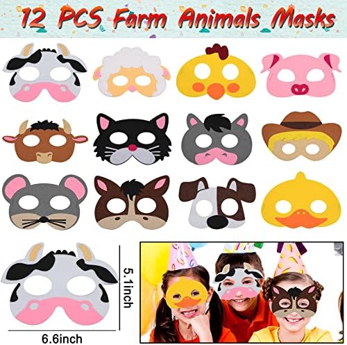 Farm Animals Party Favors Set 84PCS Kids Birthday Gifts