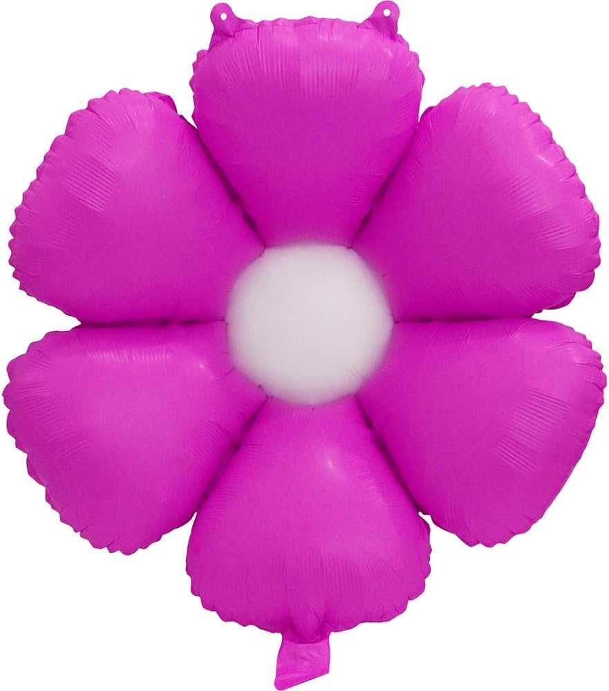 Colorful Daisy Flower Balloons Garland 8 Pack