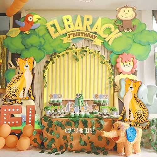 Big Eye Owl Giant Leopard Foil Balloons