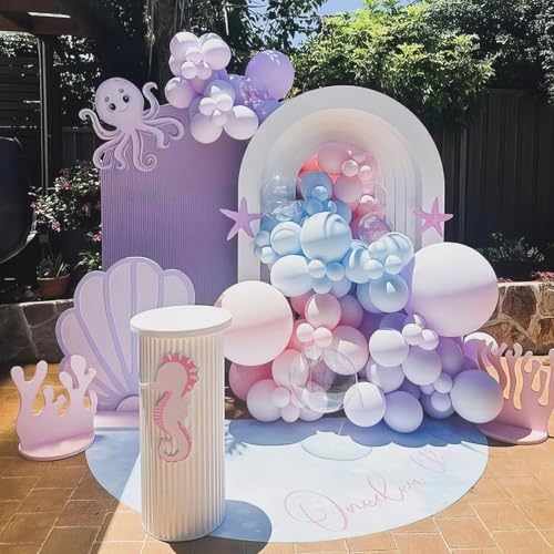 Sowide Mermaid Balloons 50Pcs Party Decorations