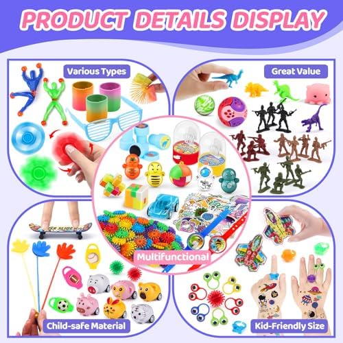 350pcs Party Favors for Kids Ages 3-12