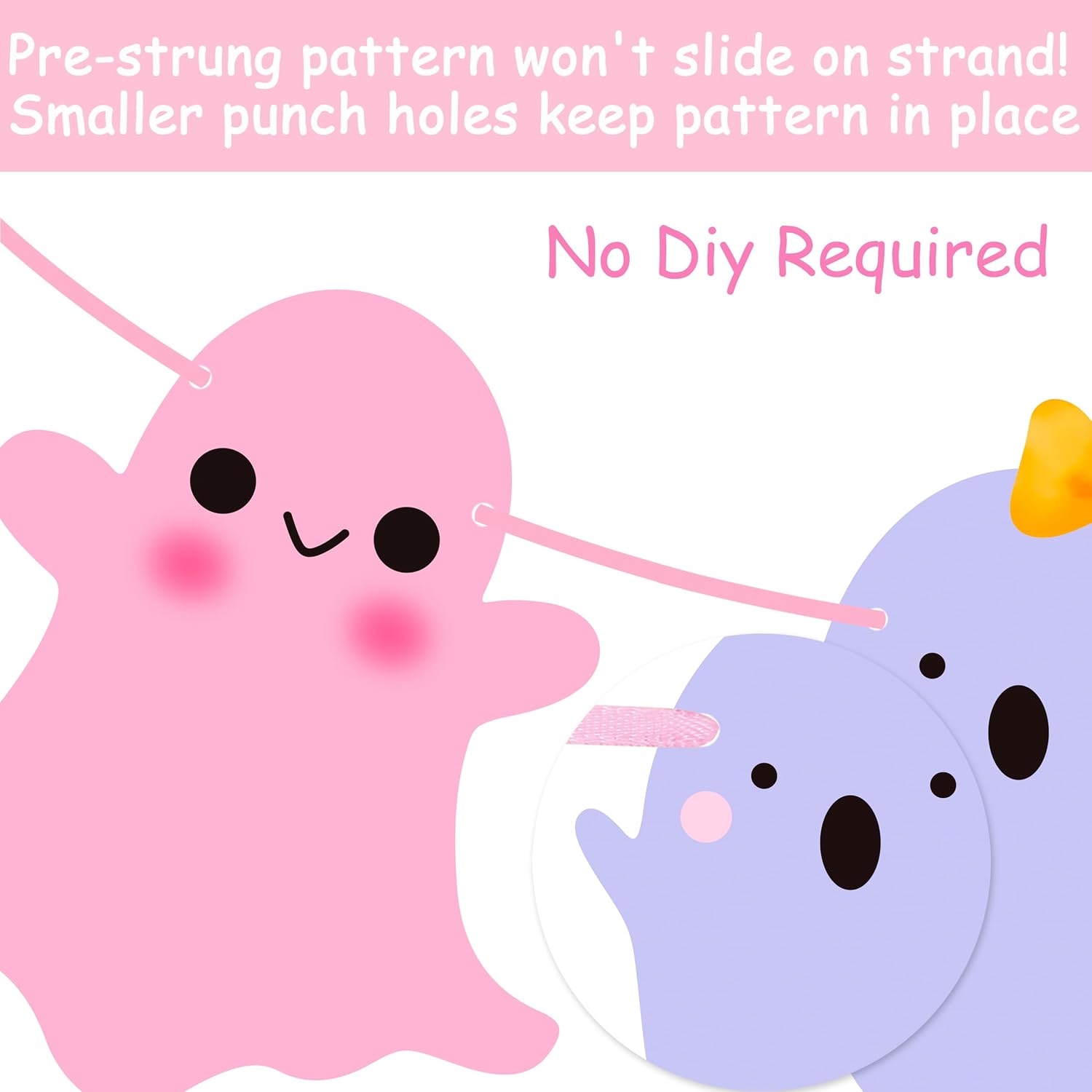 2pcs Ghost Banners Halloween Decorations
