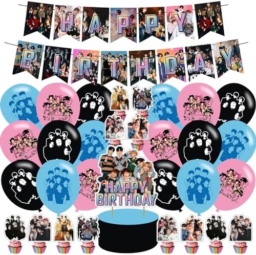 E-NHYPEN Themed Party Balloons Decorations Set