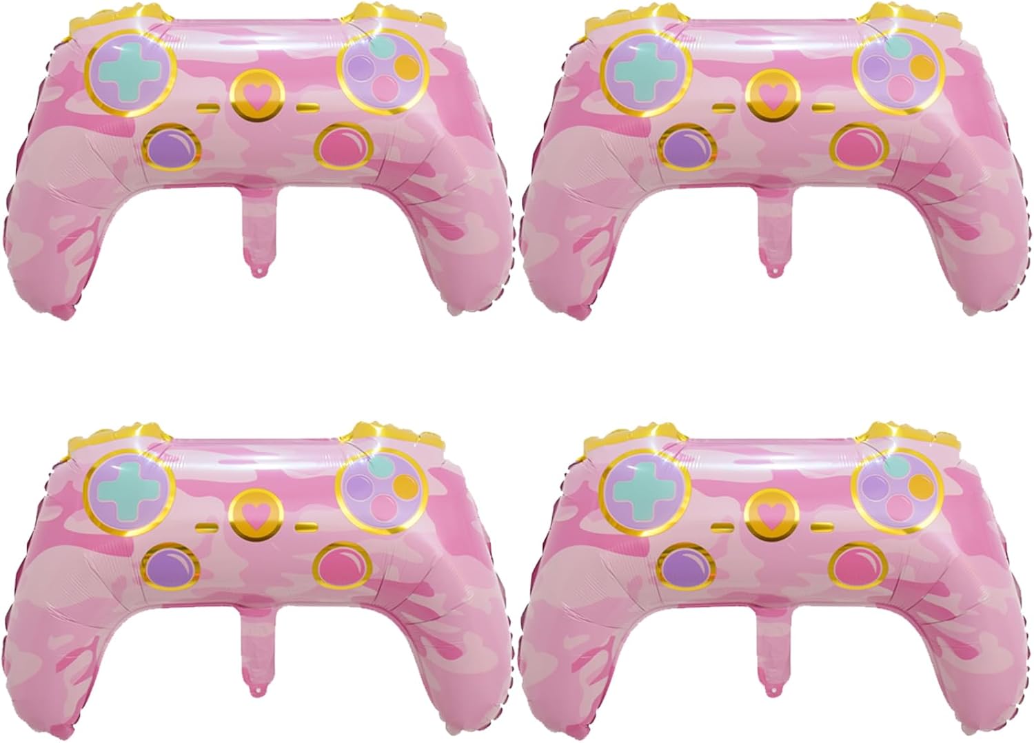 Video Game Balloons 4PCS 26 Inch Birthday Party Decorations