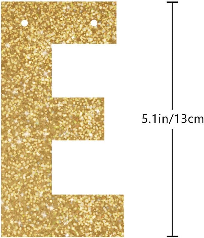 Gold Happy 100th Birthday Banner Decorations