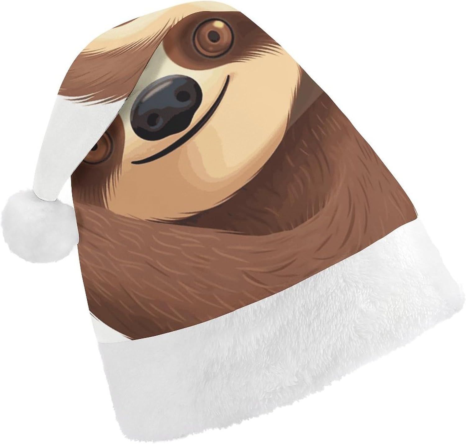 NWGHM Santa Hat Sloth Christmas Party Headwear