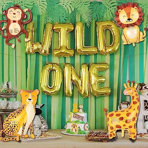 Jungle Safari Animal Balloons Birthday Decor Kit