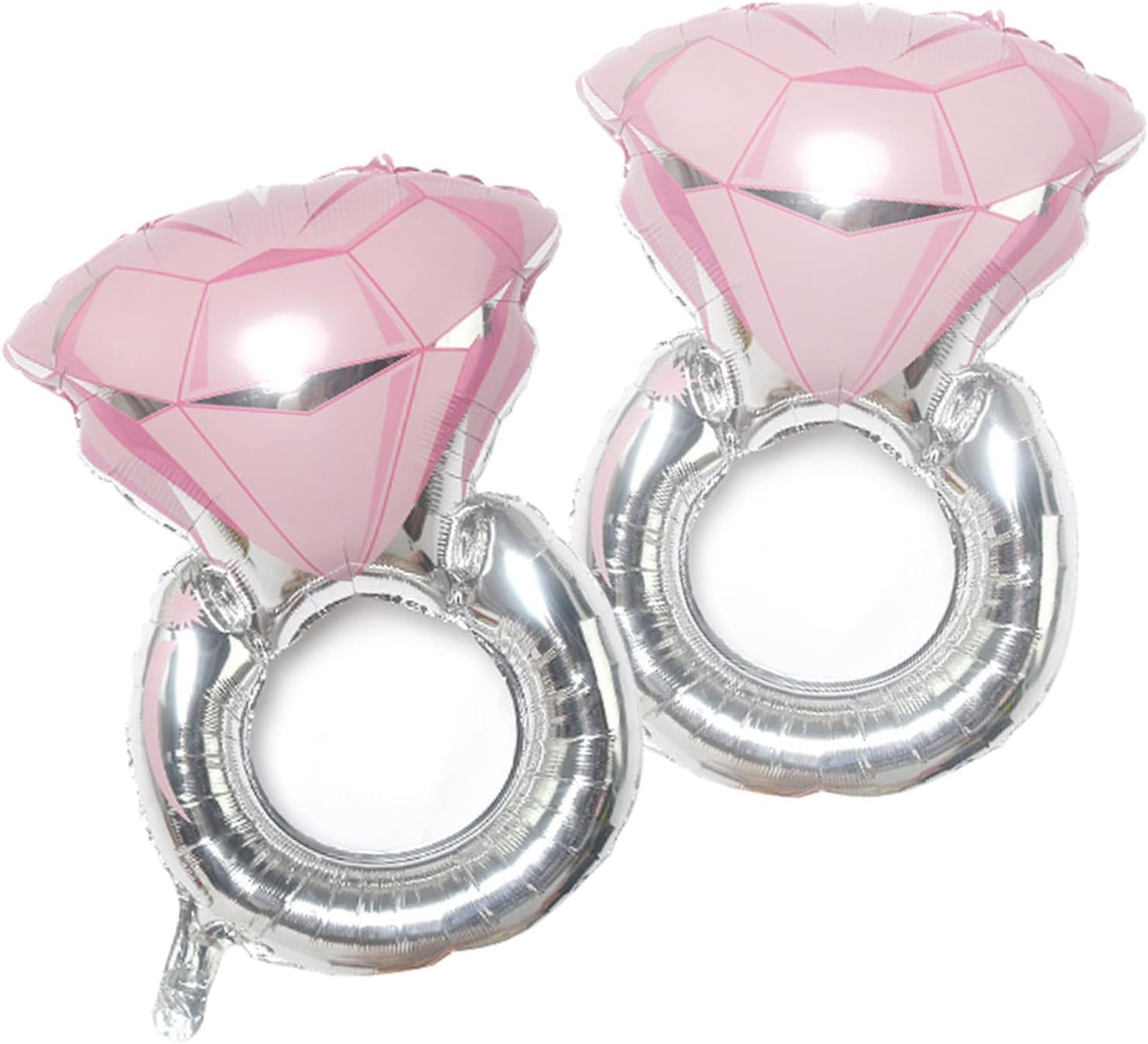 2Pcs Ring Foil Balloons 28 Inches Wedding Decoration