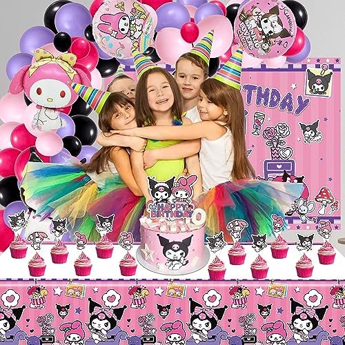 Signreen Kawaii Birthday Party Decor Kit