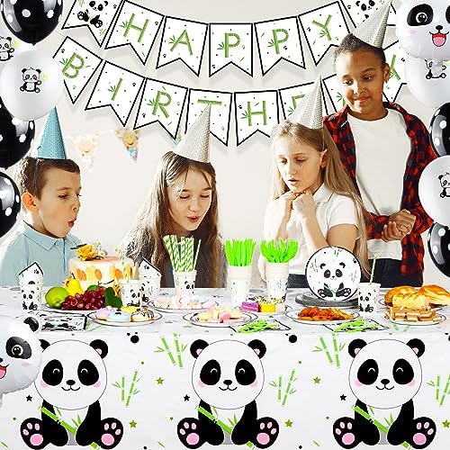 Buryeah Panda Birthday Party Supplies Set