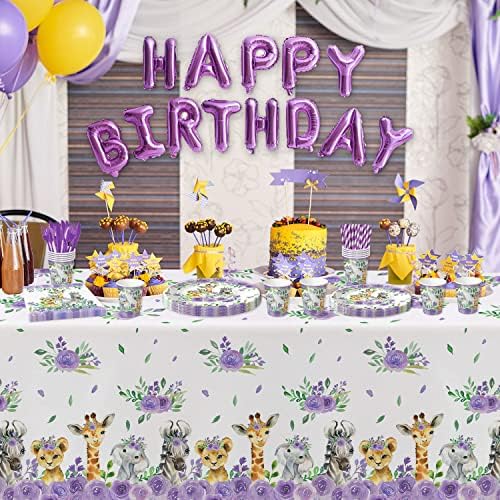 Safari Jungle Party Decorations Set 24pcs