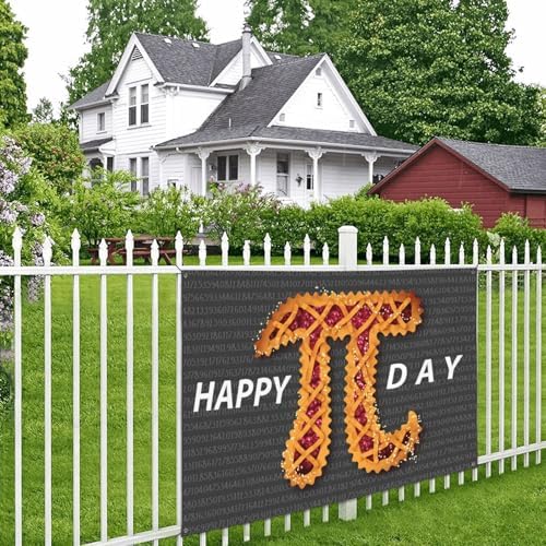 Funny Pi Day Spiral Math 314 Banner 47x71in
