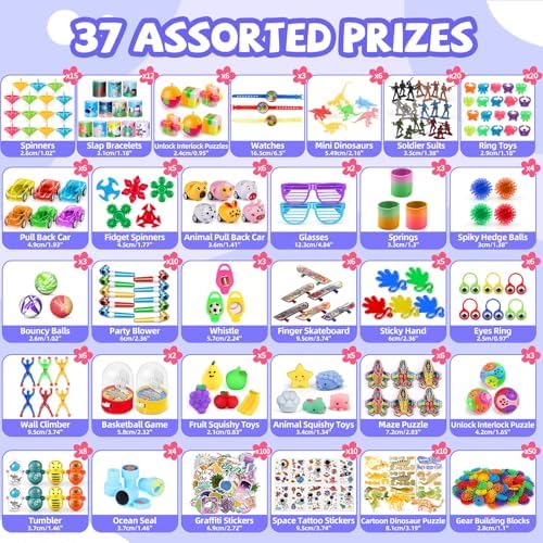 350pcs Party Favors for Kids Ages 3-12
