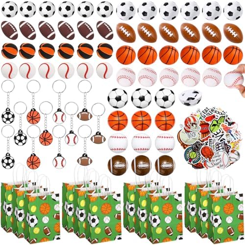 Aoriher 200 Pcs Sport Party Favors Set