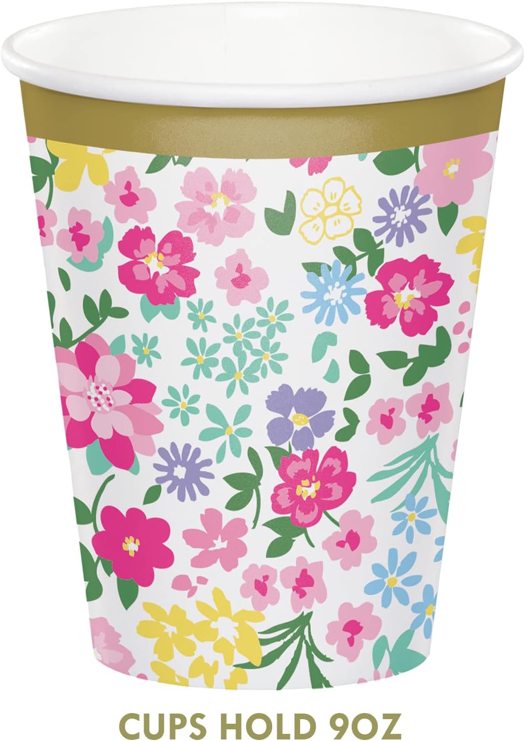 Floral Scalloped Dessert Party Pack Serves 16