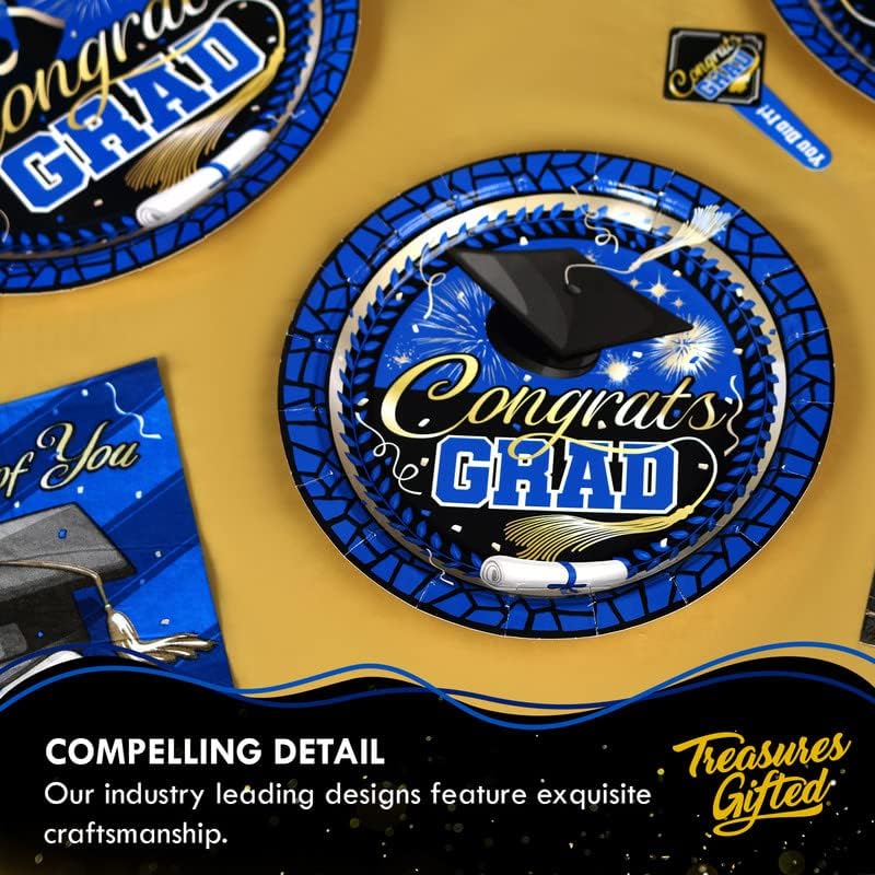Treasures Gifted Blue Graduation Banners 2025