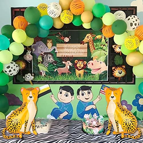 Big Eye Owl Giant Leopard Foil Balloons