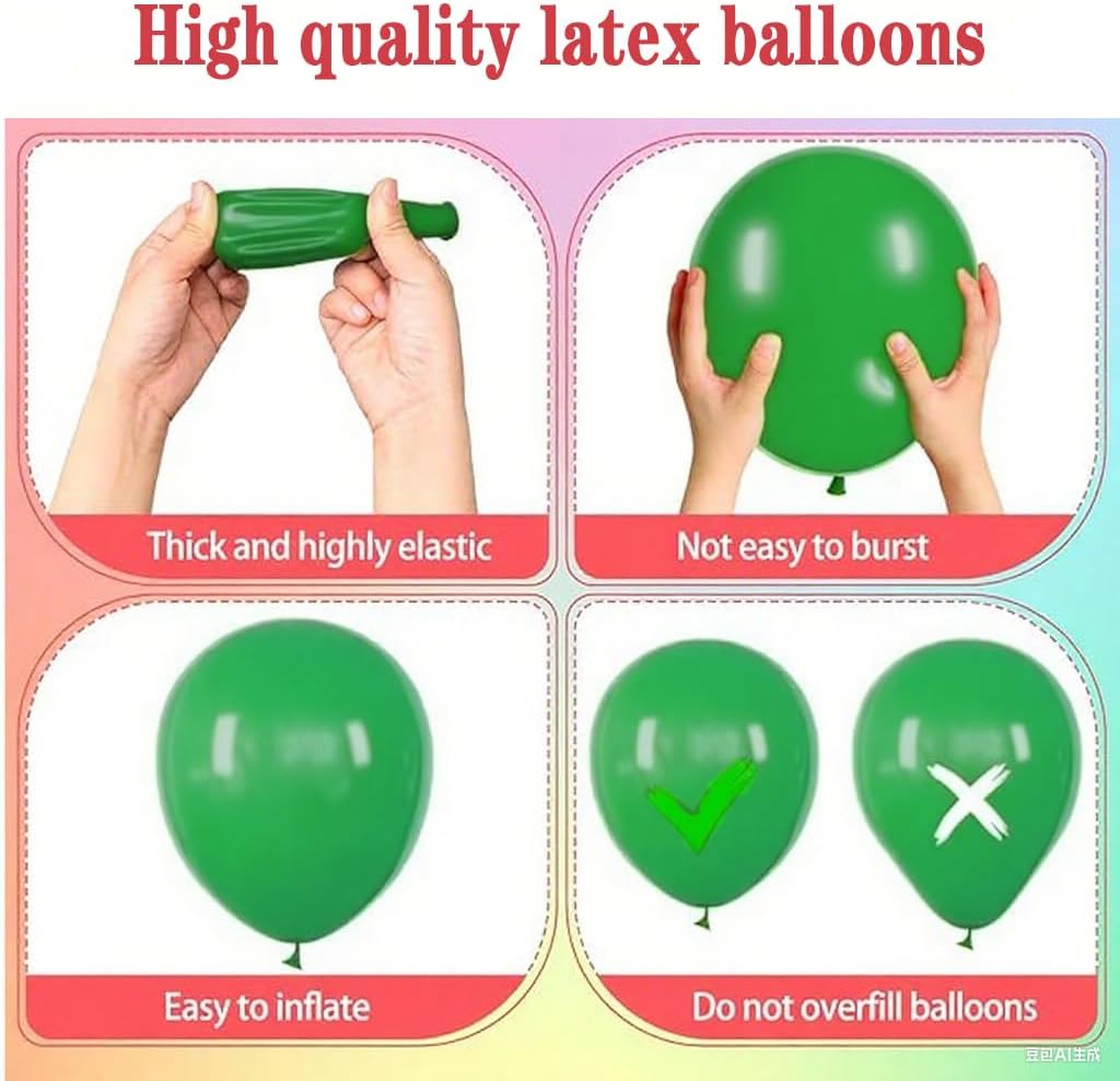 PageebO 159Pcs Rainbow Beach Balloons Pool Party Decorations