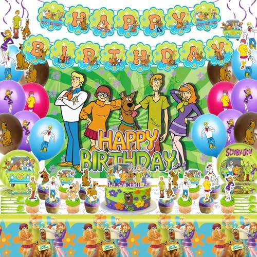 Scooby Doo Birthday Party Decorations Kit