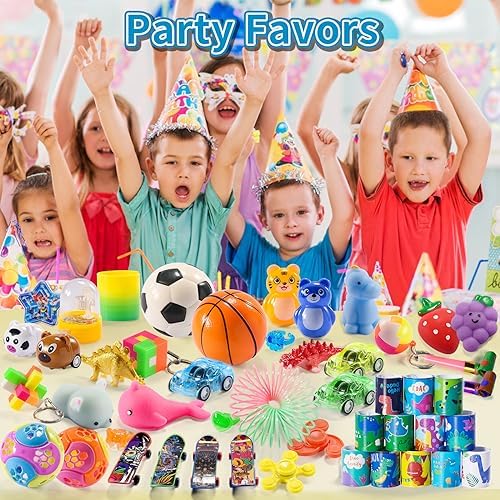 120PCS Kids Party Favors Toy Assortment