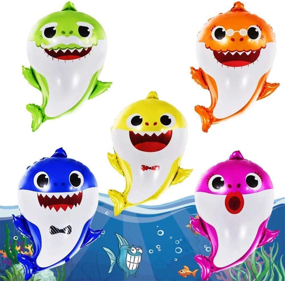 Generic 56PCS Shark Party Decorations Set