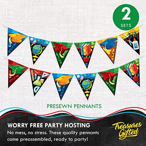 Treasures Gifted Kindergarten Graduation Decorations Set of 3