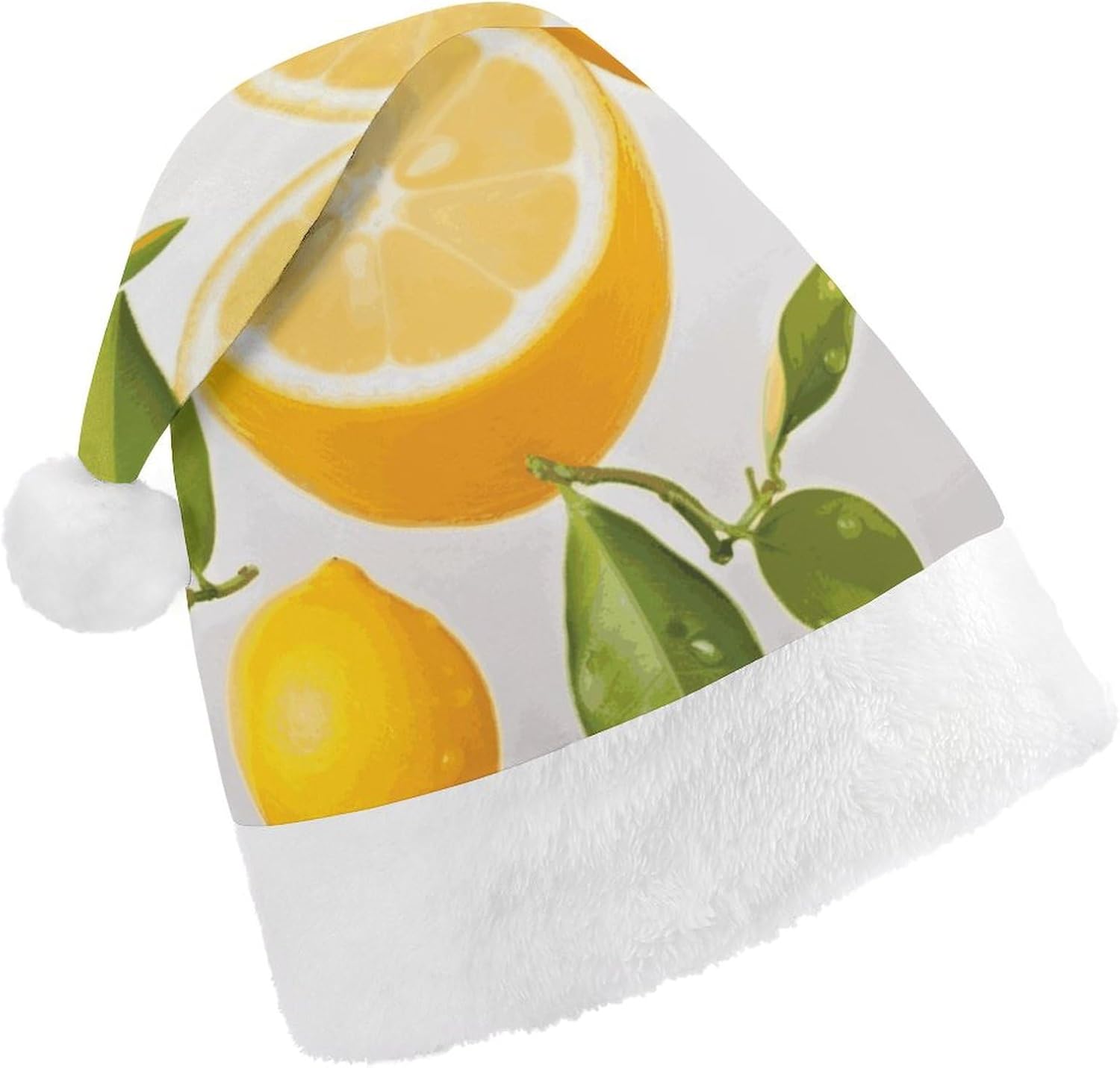 Santa Hat Fresh Lemon Christmas Headwear
