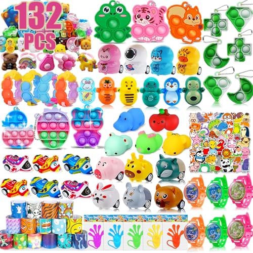 132 PCS Kids Party Favors with Fidget Toys
