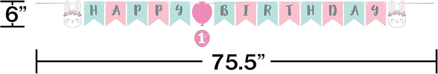 Trendware Bunny Party Kit Serves 8