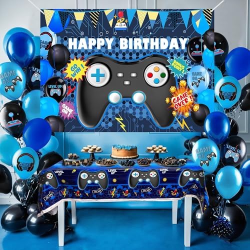 15 Piece Video Game Party Decoration Set