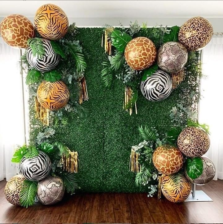 Wildlife Animal Balloons Pack for Kids Birthday Party Decorations