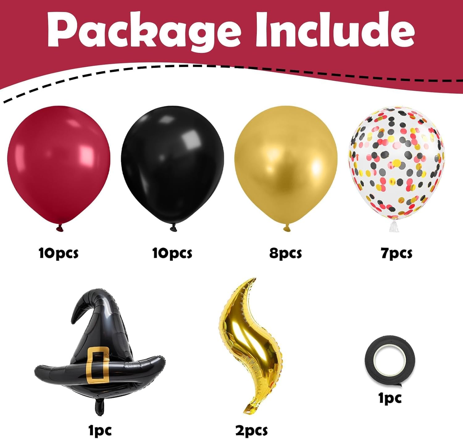 Magical Theme Balloons for Kids Birthday Party Decorations