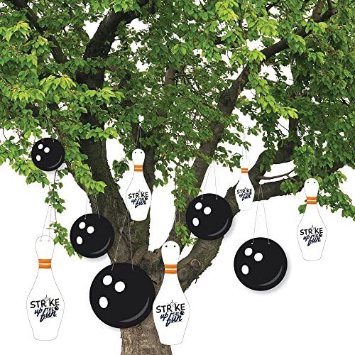 Strike Up the Fun Bowling Hanging Decor 10 Pieces