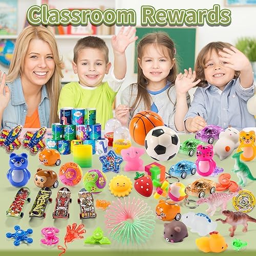 120PCS Kids Party Favors Toy Assortment