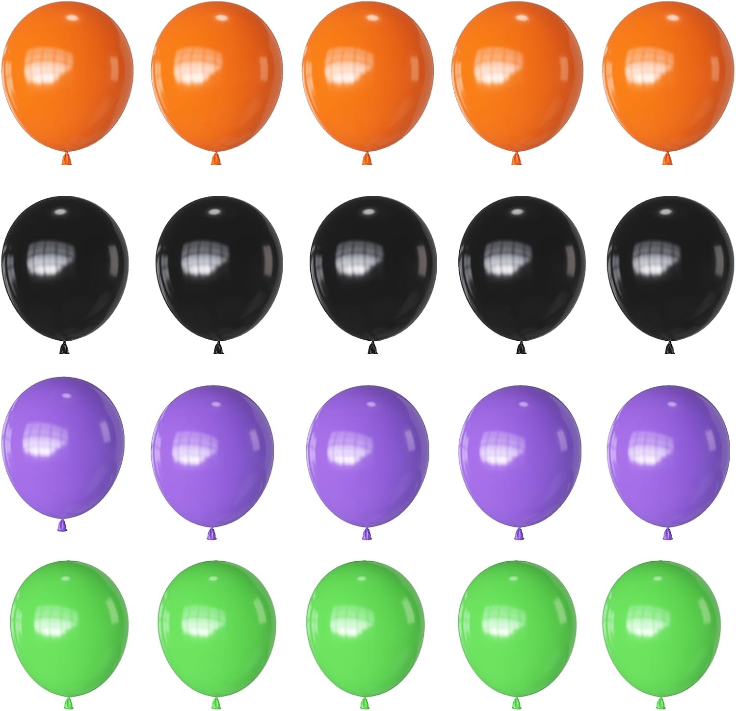 Halloween Balloons Decorations 60PCS 12 Inch Set