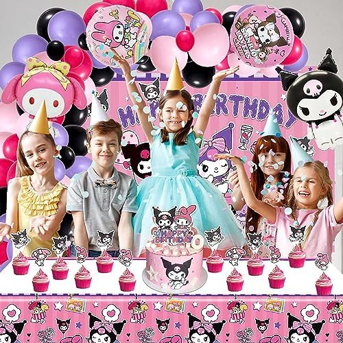 Signreen Kawaii Birthday Party Decor Kit
