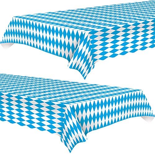 Oktoberfest Table Cover 54x108 2 Pack Party Decor
