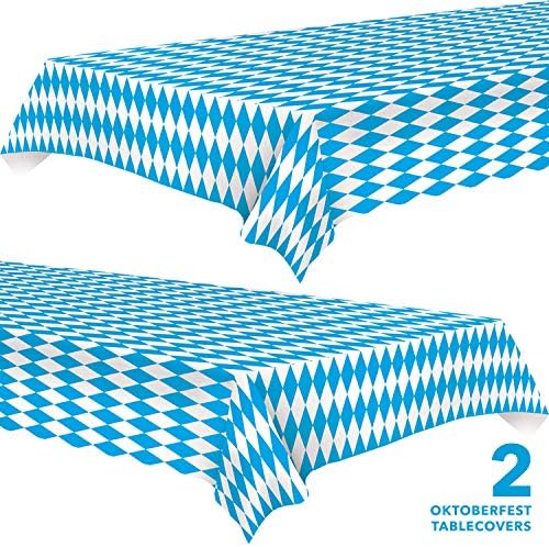 Oktoberfest Table Cover 54x108 2 Pack Party Decor