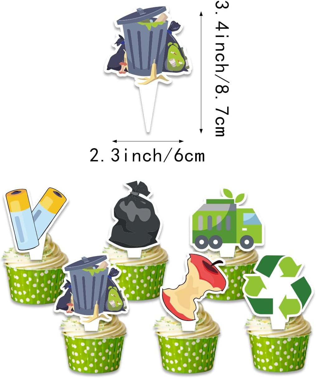 Trash Truck Birthday Decorations Set