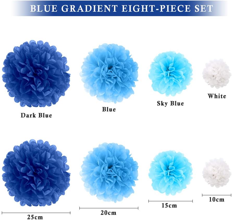 Binpeng Paper Pom Poms Decor Flower Ball Wedding Party