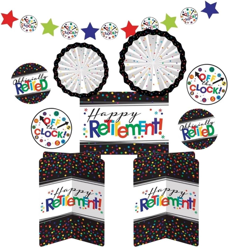 Officially Retired Room Decor Kit Set - Vibrant Design